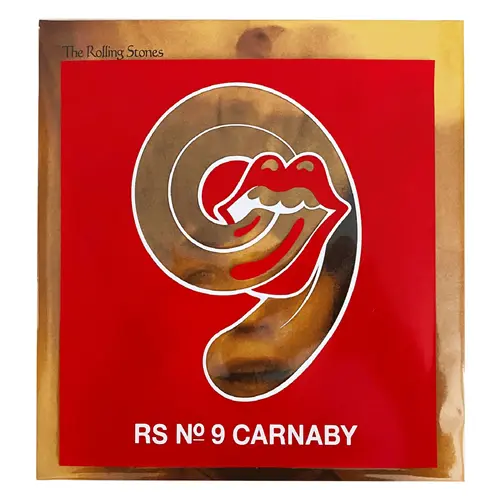 Printed PVC sleeves with the Rolling Stones logo. Used for the Carnaby Street Shop Releases